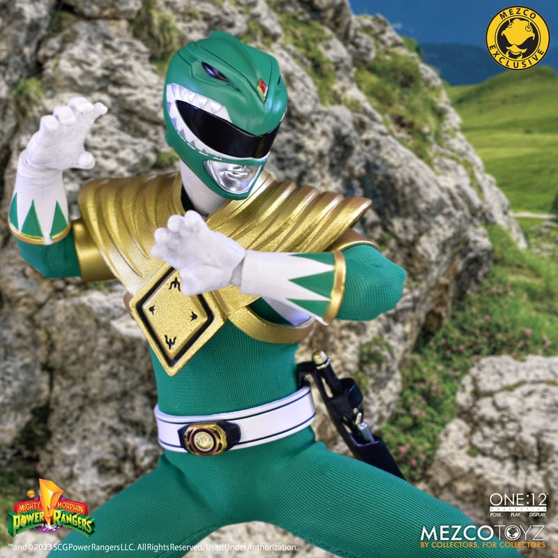 One:12 Mezco Mighty Morphin Power Rangers: Green Ranger SDCC Exclusive 2023