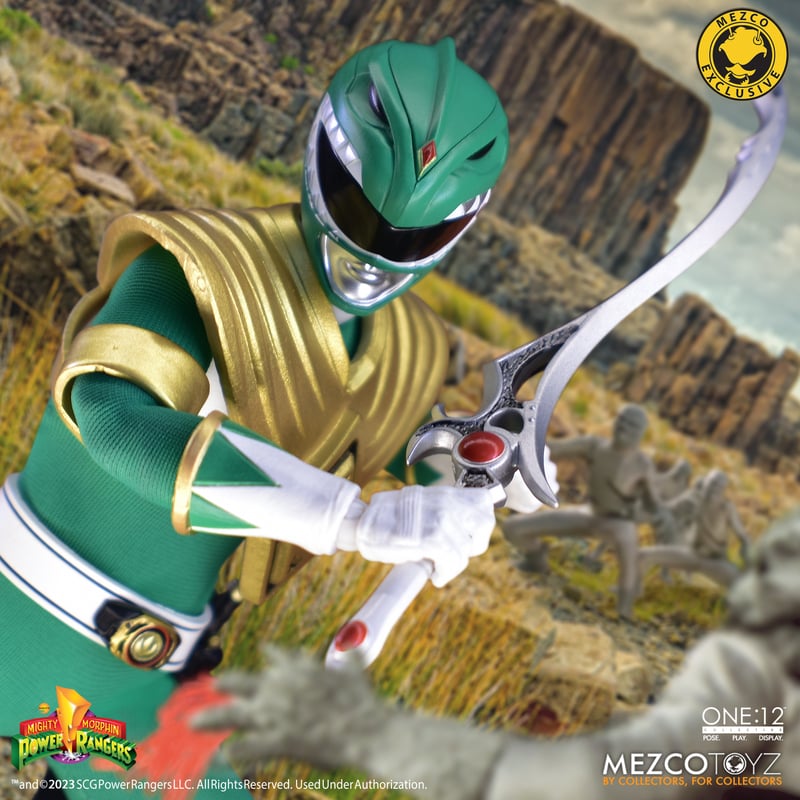 One:12 Mezco Mighty Morphin Power Rangers: Green Ranger SDCC Exclusive 2023