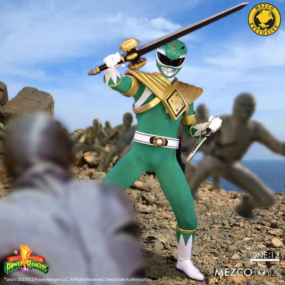 One:12 Mezco Mighty Morphin Power Rangers: Green Ranger SDCC Exclusive 2023