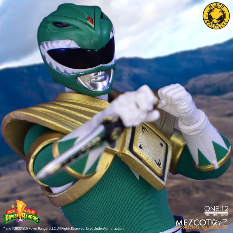 One:12 Mezco Mighty Morphin Power Rangers: Green Ranger SDCC Exclusive 2023