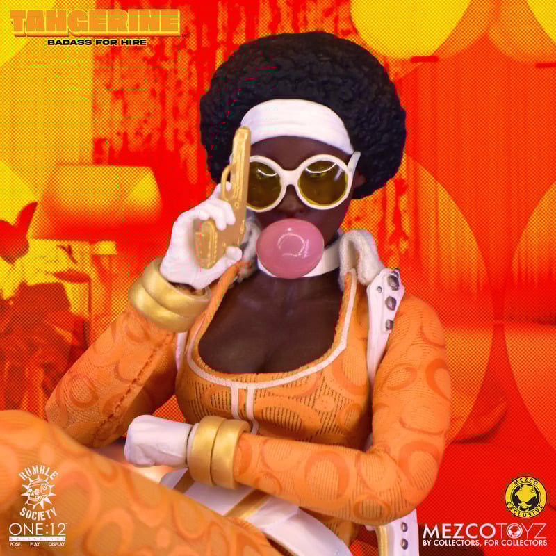 One:12 Mezco Rumble Society - Tangerine: Badass for Hire - Deluxe Edition