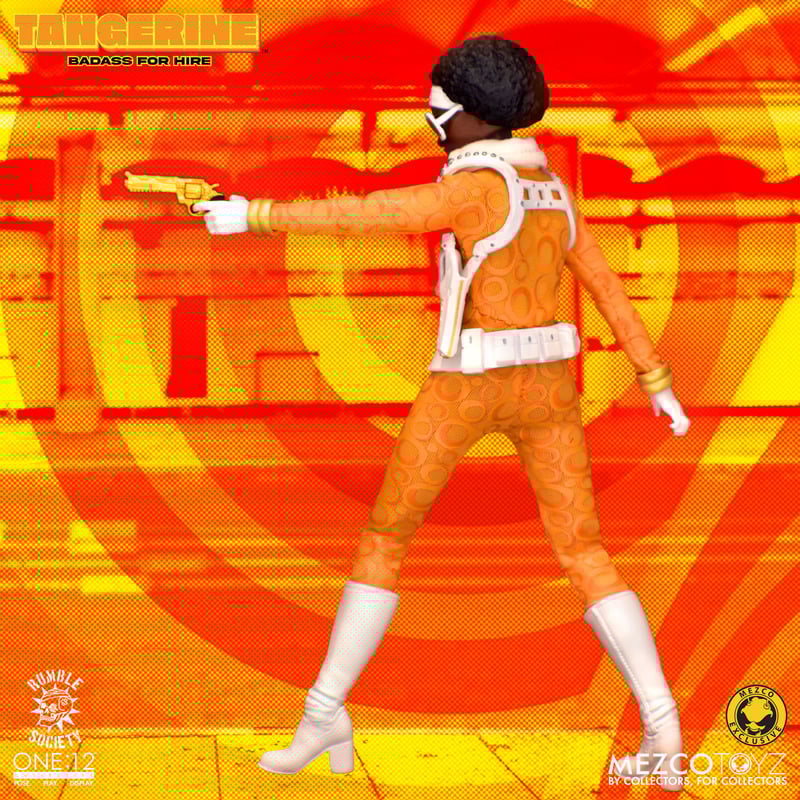 One:12 Mezco Rumble Society - Tangerine: Badass for Hire - Deluxe Edition