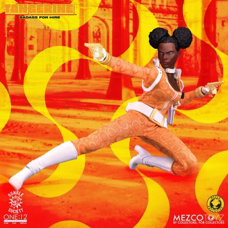 One:12 Mezco Rumble Society - Tangerine: Badass for Hire - Deluxe Edition