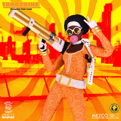 One:12 Mezco Rumble Society - Tangerine: Badass for Hire - Deluxe Edition