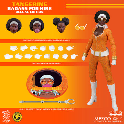 One:12 Mezco Rumble Society - Tangerine: Badass for Hire - Deluxe Edition