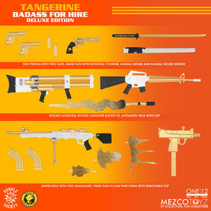 One:12 Mezco Rumble Society - Tangerine: Badass for Hire - Deluxe Edition