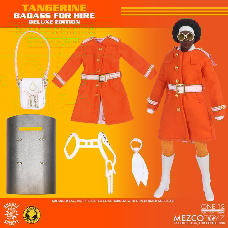 One:12 Mezco Rumble Society - Tangerine: Badass for Hire - Deluxe Edition