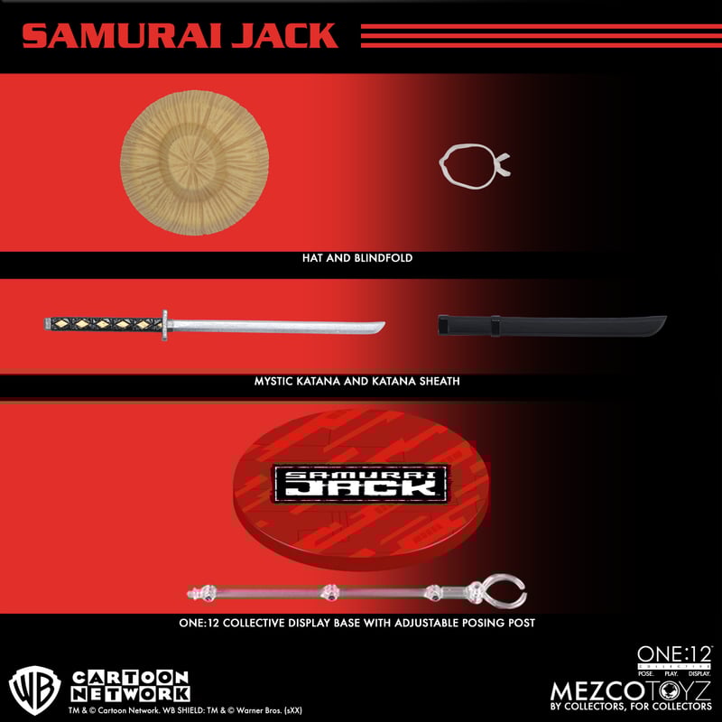 Pre-Order: Samurai Jack One:12 Collective Samurai Jack Action Figure