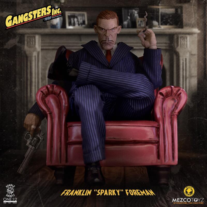 One: 12 Mezco - Gangsters Inc. - Franklin "Sparky" Foreman