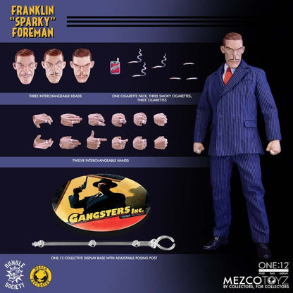 One: 12 Mezco - Gangsters Inc. - Franklin "Sparky" Foreman