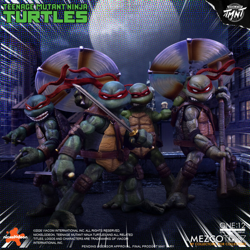 Pre-Order:: Teenage Mutant Ninja Turtles (Comics) One:12 Collective Deluxe Boxed Set