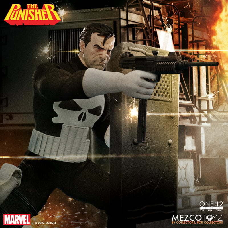 PRE-ORDER: Marvel Comics One:12 Collective Punisher Action Figure