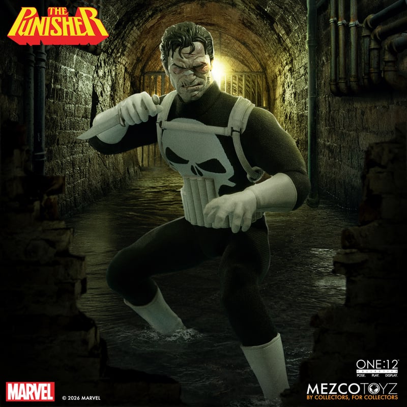 PRE-ORDER: Marvel Comics One:12 Collective Punisher Action Figure