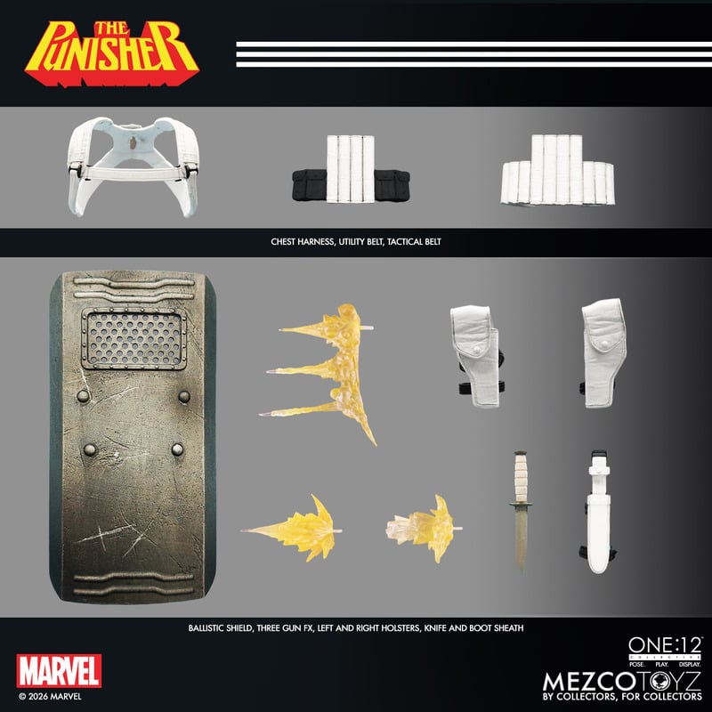 PRE-ORDER: Marvel Comics One:12 Collective Punisher Action Figure