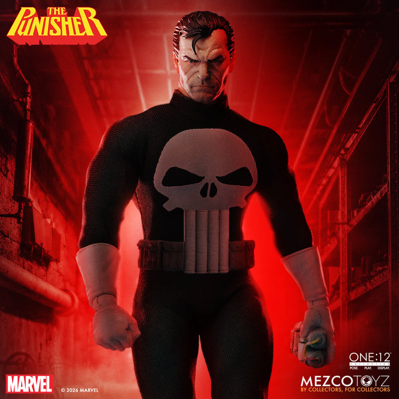 PRE-ORDER: Marvel Comics One:12 Collective Punisher Action Figure