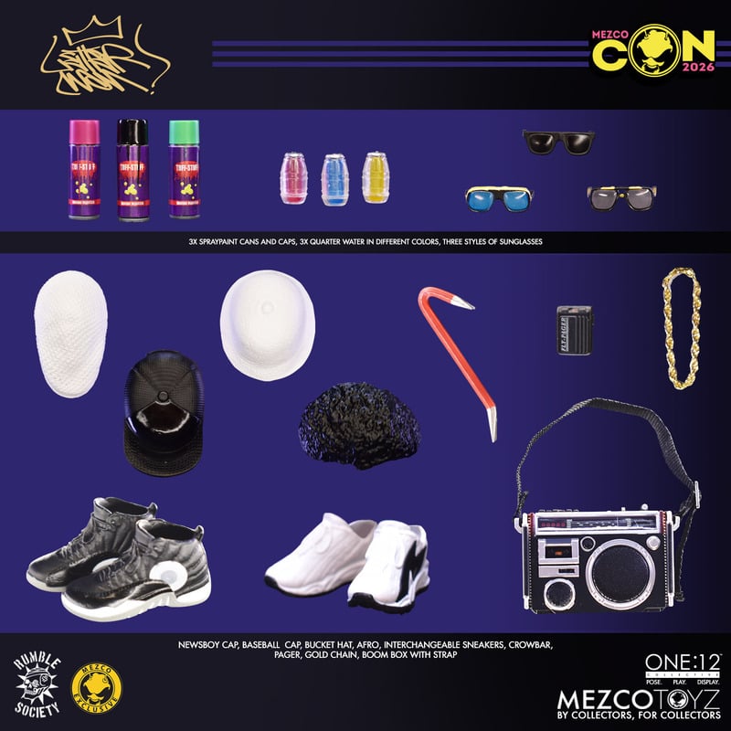 One:12 Hoodz: Letterman - Throwback Edition SDCC Exclusive