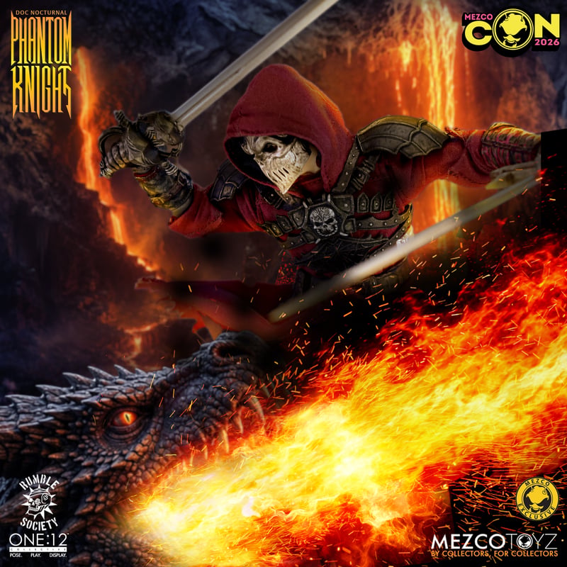 One:12 Rumble Society – Doc Nocturnal: Phantom Knight Edition SDCC Exclusive