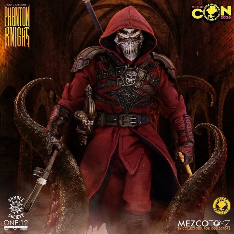 One:12 Rumble Society – Doc Nocturnal: Phantom Knight Edition SDCC Exclusive