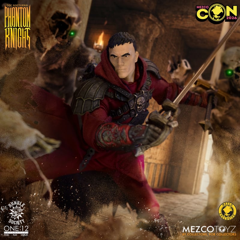 One:12 Rumble Society – Doc Nocturnal: Phantom Knight Edition SDCC Exclusive