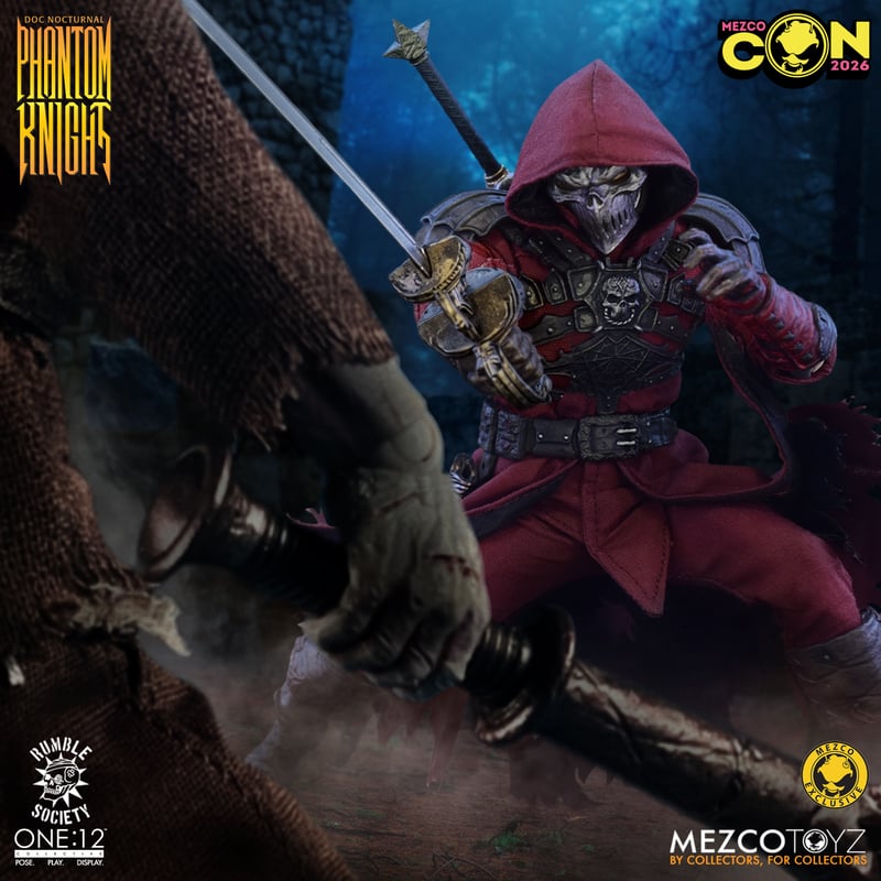 One:12 Rumble Society – Doc Nocturnal: Phantom Knight Edition SDCC Exclusive