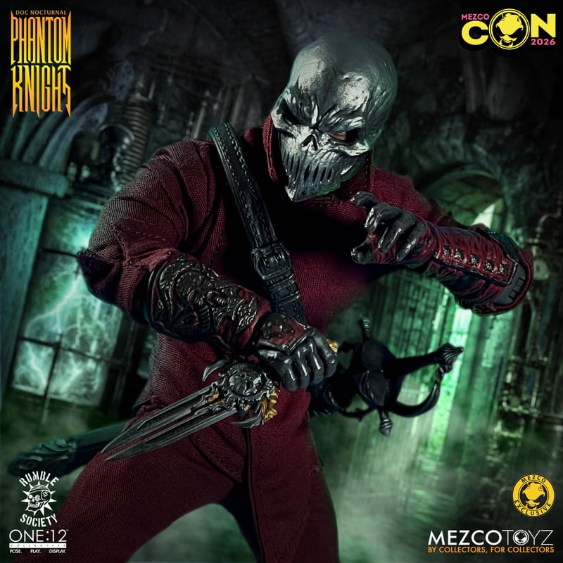 One:12 Rumble Society – Doc Nocturnal: Phantom Knight Edition SDCC Exclusive