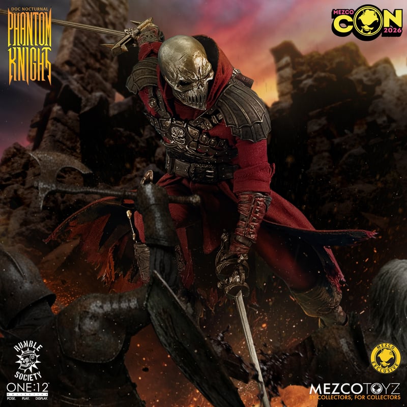 One:12 Rumble Society – Doc Nocturnal: Phantom Knight Edition SDCC Exclusive