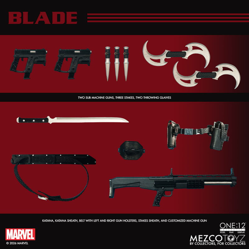 Pre-Order: Marvel One:12 Collective Blade Action Figure