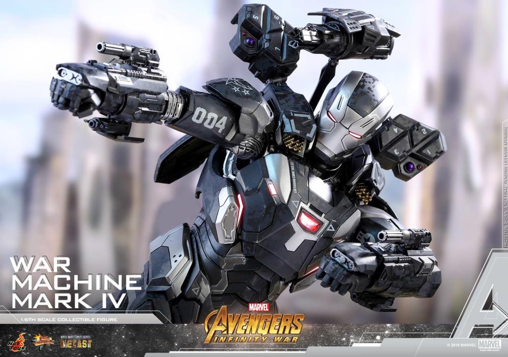 Avengers: Infinity War MMS499D26 War Machine Mark IV 1/6th Scale Collectible Figure