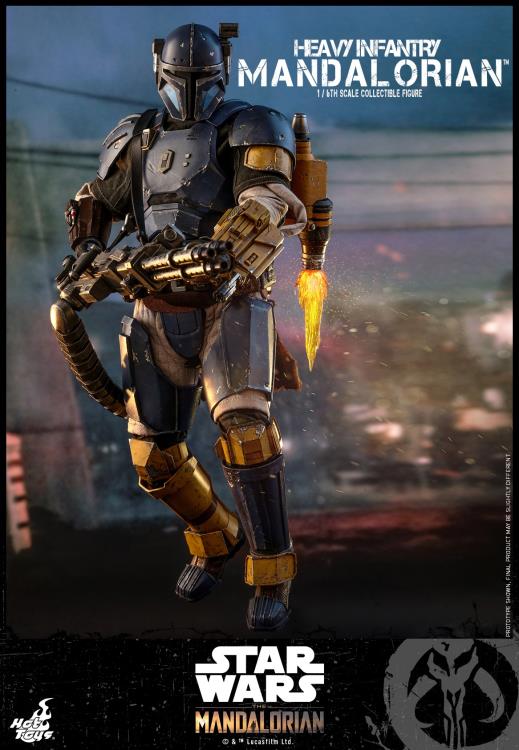 The Mandalorian TMS010 Heavy Infantry Mandalorian 1/6 Scale Collectible Figure