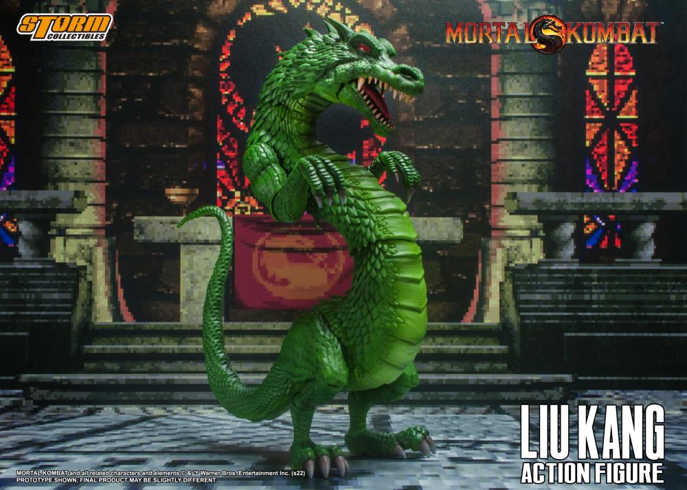 Mortal Kombat VS Series Liu Kang and Dragon 1/12 Scale Figure Set