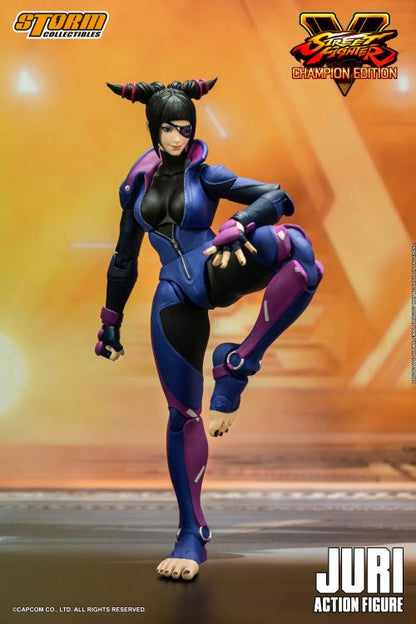 Street Fighter V: Champion Edition Juri Han 1/12 Scale Figure