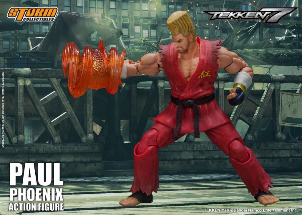 Tekken 7 Paul Phoenix 1/12 Scale Figure