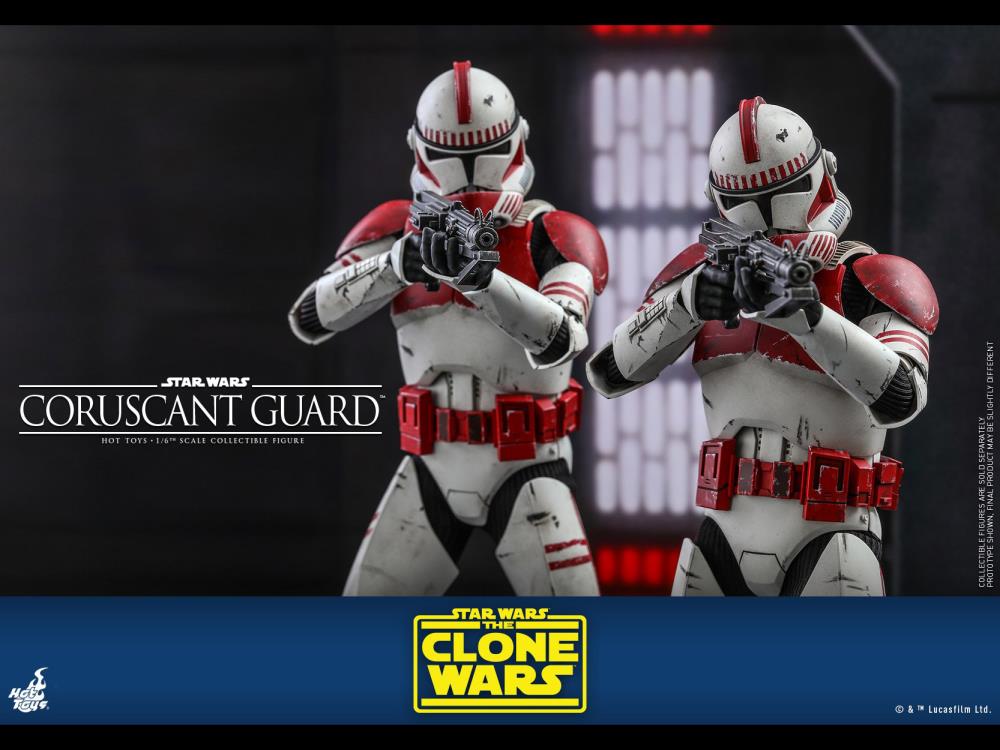 Star Wars: The Clone Wars TMS025 Coruscant Guard 1/6 Scale Figure