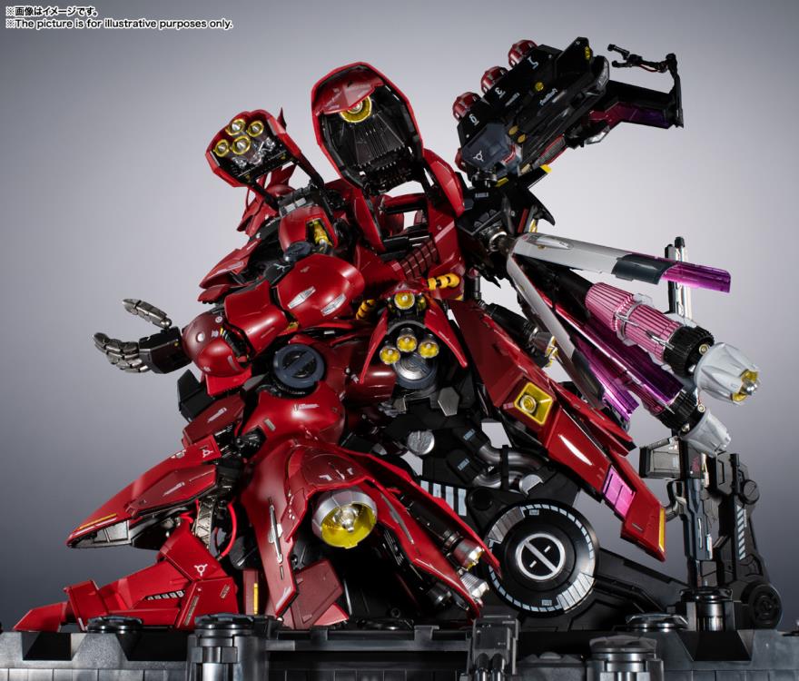 FINAL SALE - Mobile Suit Gundam: Char's Counterattack Metal Structure MSN-04 Sazabi