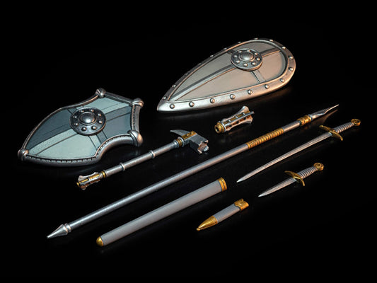 PRE-ORDER Mythic Legions: Necronominus Knights of Eathyron Weapons Pack