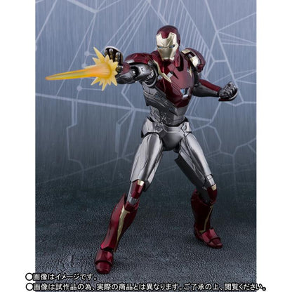 Spider-Man: Homecoming S.H.Figuarts Spider-Man (Homemade Suit Ver.) & Iron Man (Mark XLVII) Exclusive