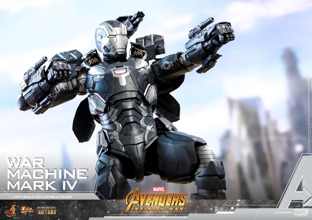 Avengers: Infinity War MMS499D26 War Machine Mark IV 1/6th Scale Collectible Figure