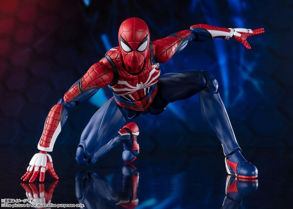 Spider-Man (2018 PS4 Video Game) S.H.Figuarts Spider-Man (Advanced Suit)