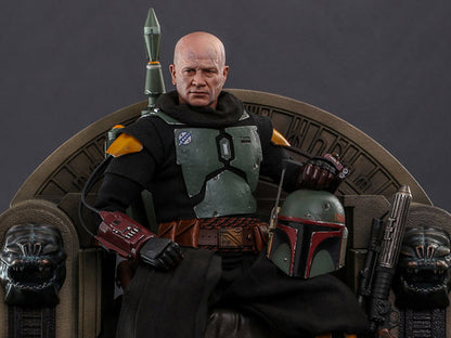 The Mandalorian TMS056 Boba Fett (Repaint Armor) and Throne 1/6th Scale Collectible Figure Set