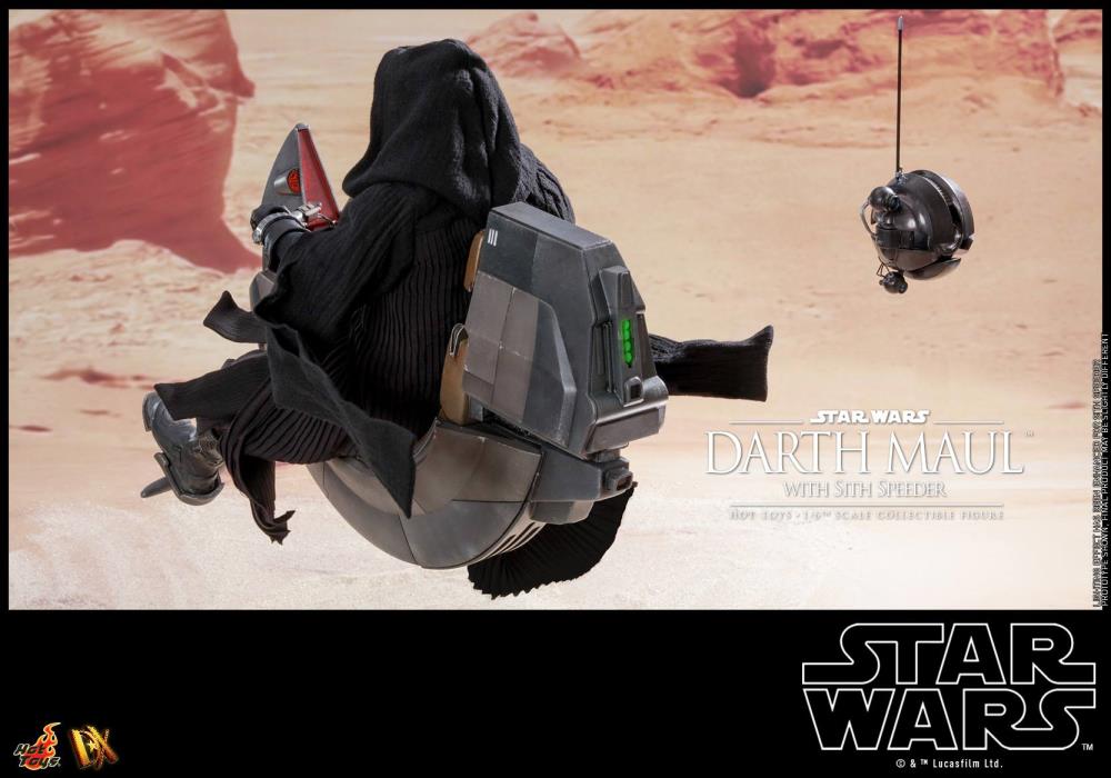 Star Wars: The Phantom Menace DX17 Darth Maul With Speeder 1/6 Scale Collectible Figure