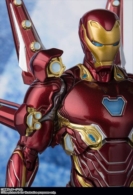 Endgame S.H.Figuarts Iron Man Mark L (MK50) With Nano Weapon Set #2