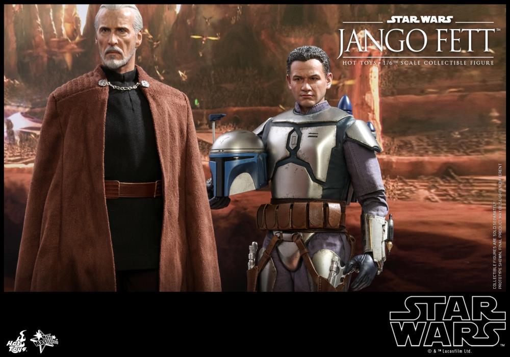 Star Wars: Attack of the Clones MMS589 Jango Fett 1/6th Scale Collectible Figure