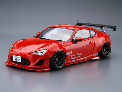 Toyota (2012) 86 ZN6 GReddy x Rocket Bunny (Enkei Ver.) 1/24 Scale Model Kit (#1)