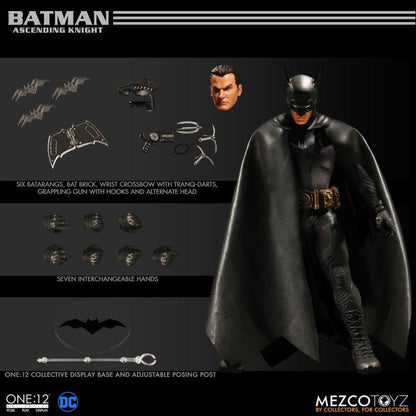 DC Comics One:12 Collective Batman Ascending Knight Mezco Exclusive (Black and Gold)