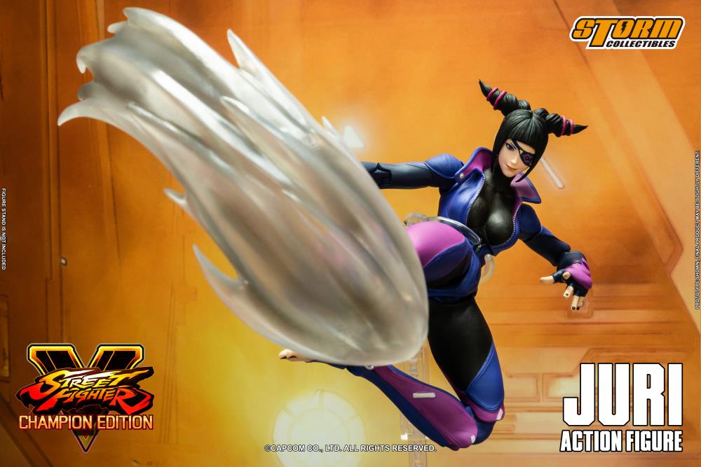 Street Fighter V: Champion Edition Juri Han 1/12 Scale Figure