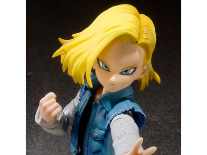 Dragon Ball Z S.H.Figuarts Android 18 Exclusive Color Edition w/ Shipper Box
