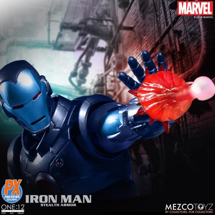 Marvel One:12 Collective Iron Man (Stealth Armor) PX Previews Exclusive