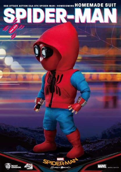 Spider-Man: Homecoming Egg Attack Action EAA-074 Spider-Man (Homemade Suit)