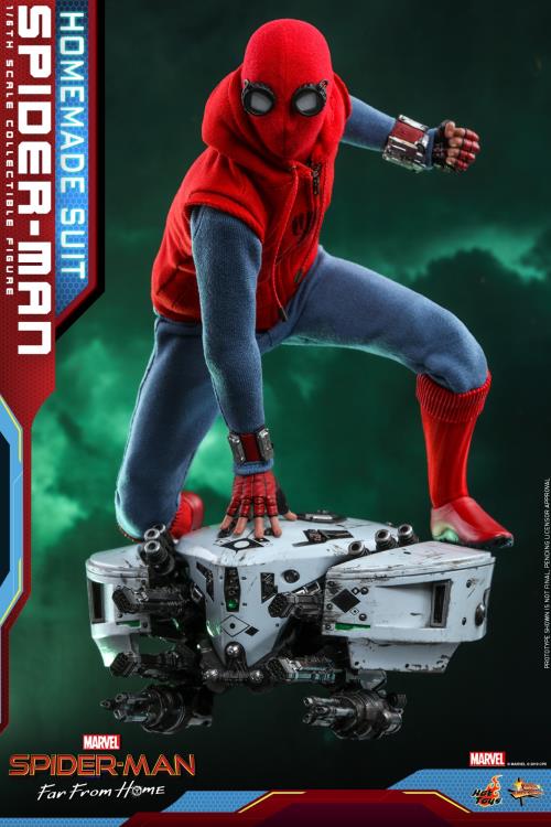 Spider-Man: Far From Home MMS552 Spider-Man (Homemade Suit Ver.) 1/6th Scale Collectible Figure