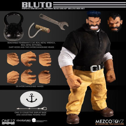 Popeye One:12 Collective Popeye & Bluto Stormy Seas Ahead Deluxe Box Set